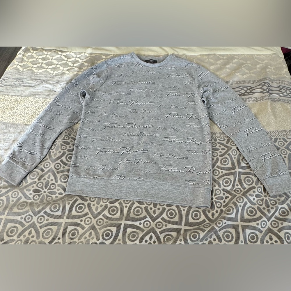 Primark Gray Crewneck Sweater Classic Knit